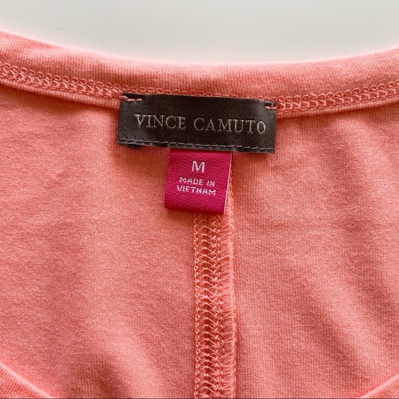 🌸New🌸 Vince Camuto Cold Shoulder Tie Front Top Sz Medium NWT - Picture 4 of 10